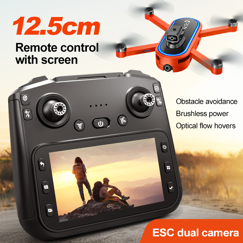 Drone 2025 S186 Profesional 4K - Drone Gimbal ulasan dan harga