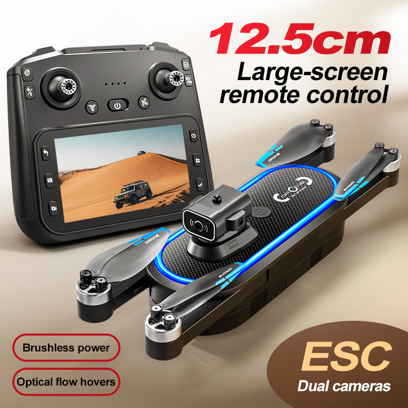 Drone 2025 S186 Profesional 4K - Drone Gimbal ulasan dan harga