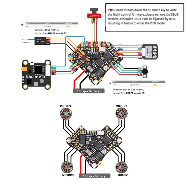 FBIL-F435 NEO 1S AIO Pengendal - Drone Flight Controller ulasan dan harga