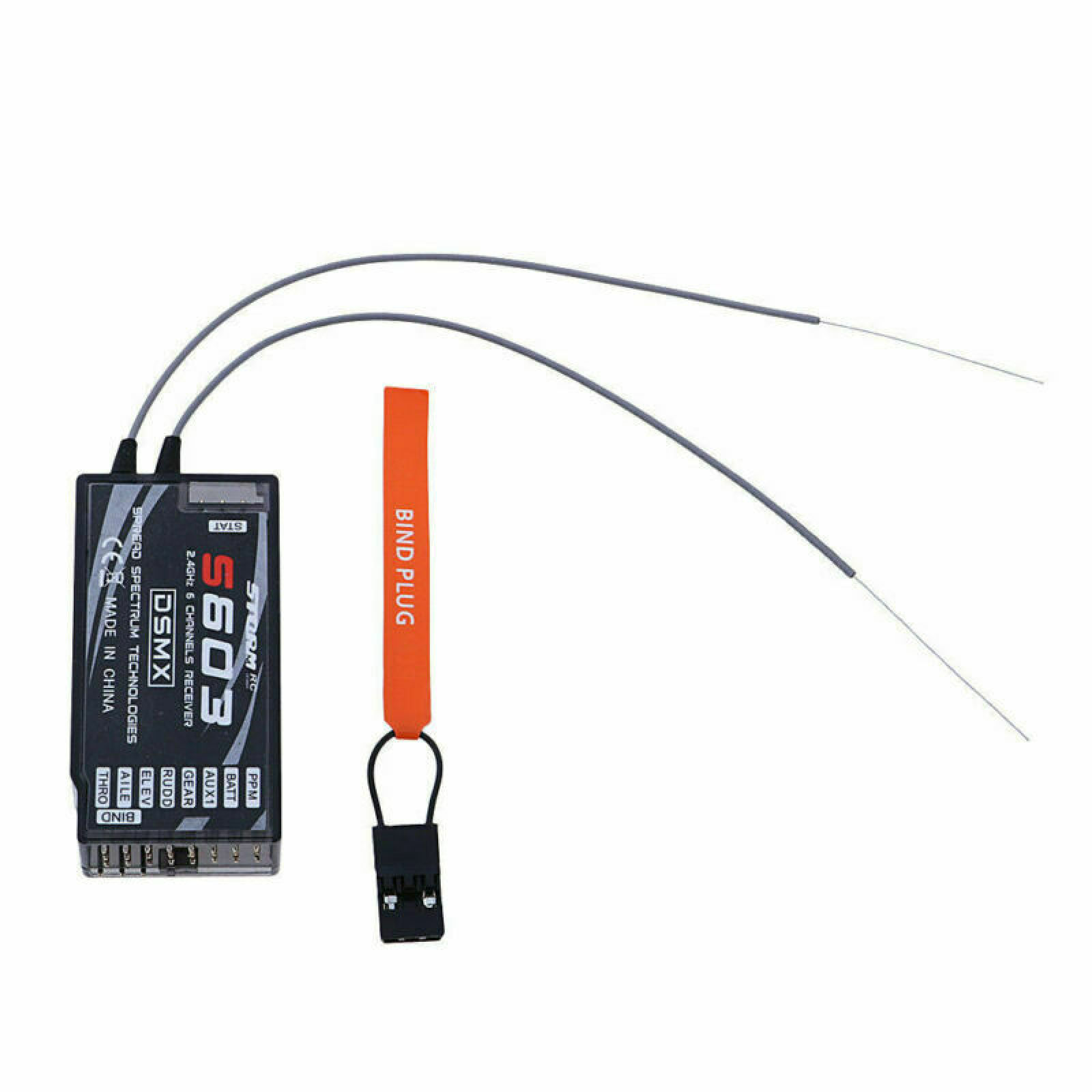 Penerima 6CH 2.4GHz PPM S603 d - Drone Antenna ulasan dan harga