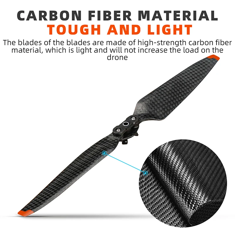 4 Buah Baling-Baling Serat Kar - Dji Drone Air 3 ulasan dan harga