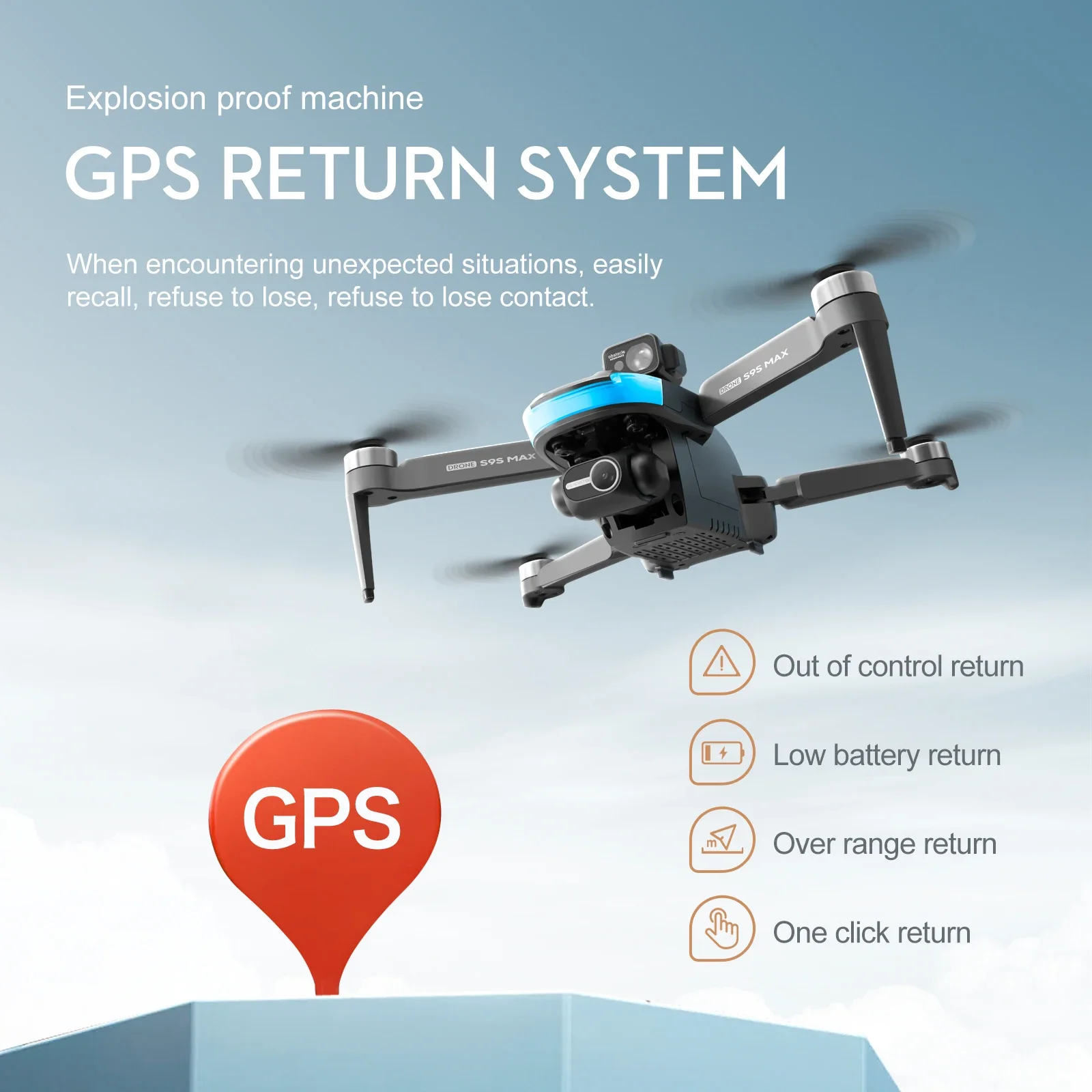 Drone MINI S9S MAX Baru 4K 2 S - Drone Gimbal ulasan dan harga