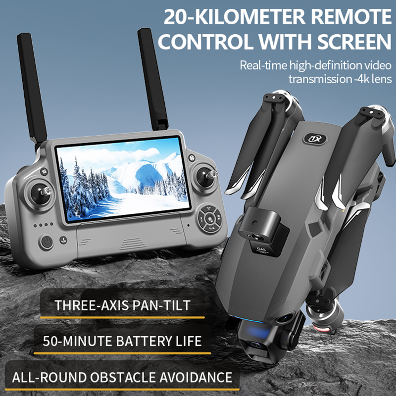 Drone Kamera Ganda 8K Baru 202 - Drone Gimbal ulasan dan harga