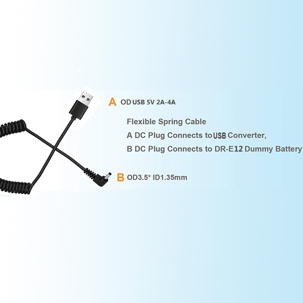 LP-E12 kabel daya USB ACK-E12  - Canon Camera Eos M50 Mark Ii ulasan dan harga