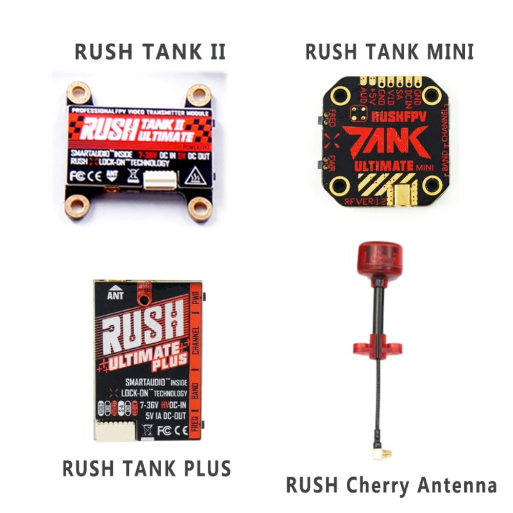 RUSH TANK Ultimate II/Mini/PLU - Drone Antenna ulasan dan harga