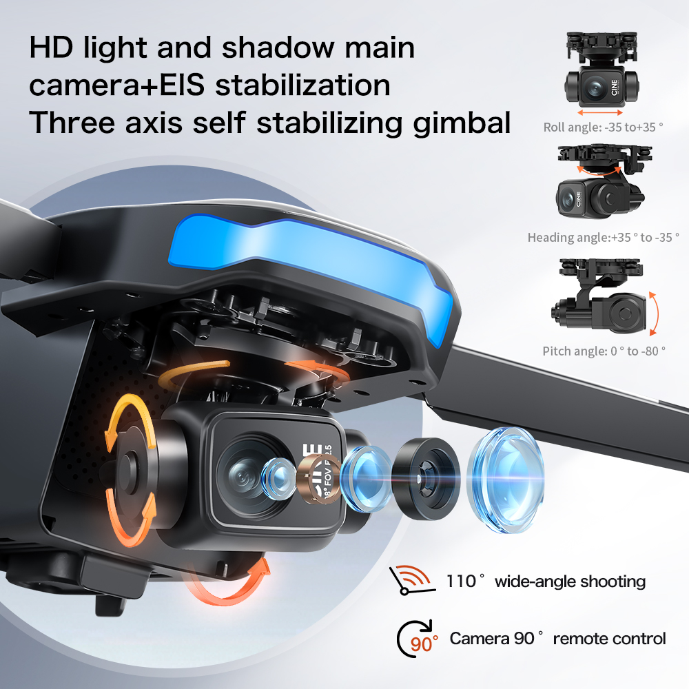 Drone Baru S-X1 MAX GPS 8K Pro - Drone Gimbal ulasan dan harga