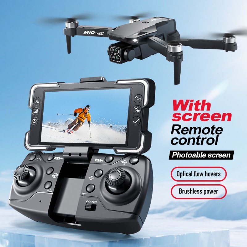 Drone Kamera M10 dengan Remote - Drone Gimbal ulasan dan harga